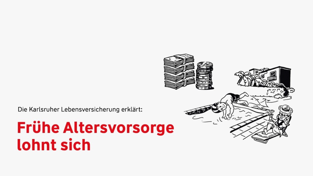 Video Altersvorsorge SimpleShow Frühe Altersvorsorge lohnt sich
